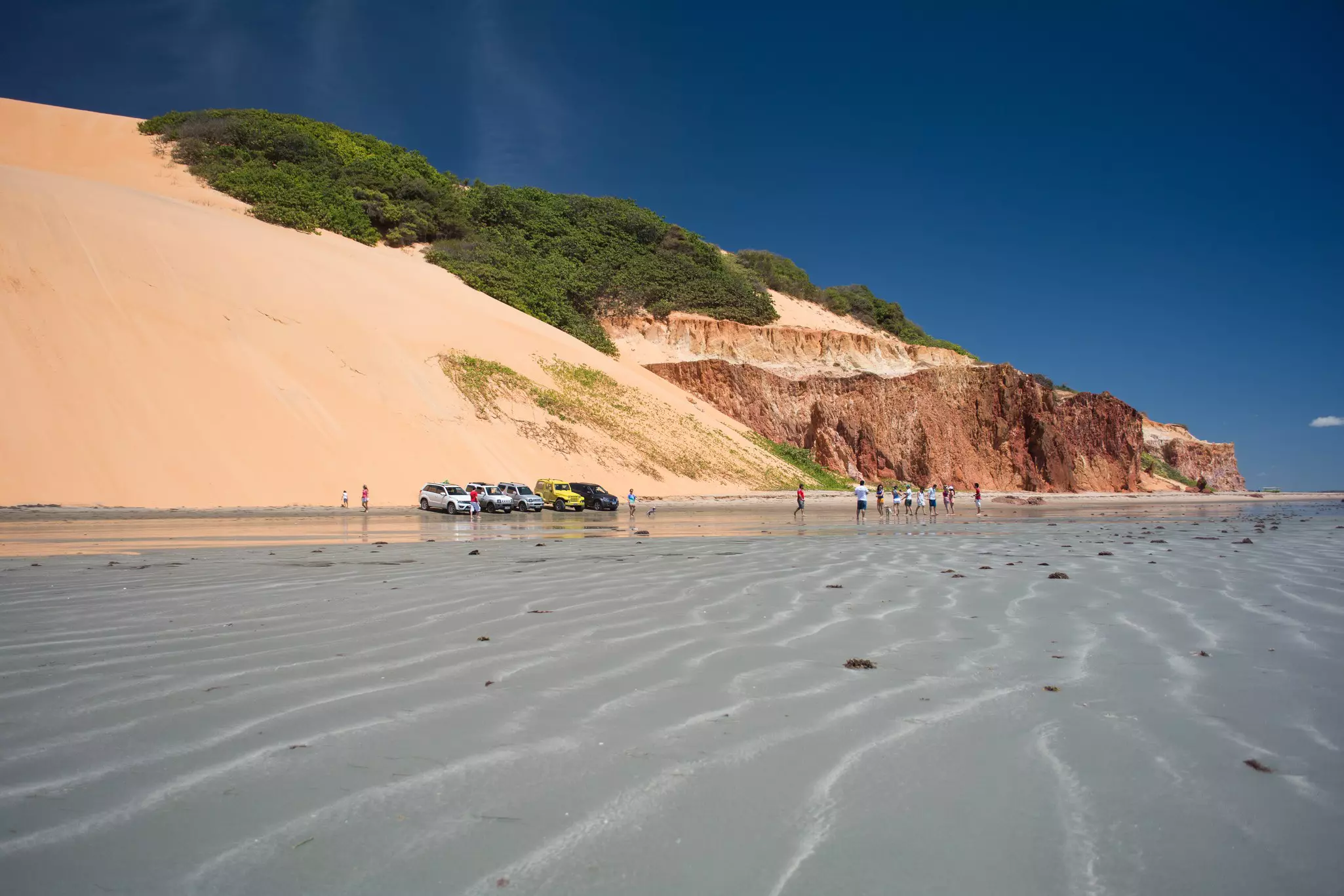 The southern hemisphere summer makes for sultry beach days in Brazil, especially in the dune-filled northeast state of Ceará. vitormarigo/Shutterstock