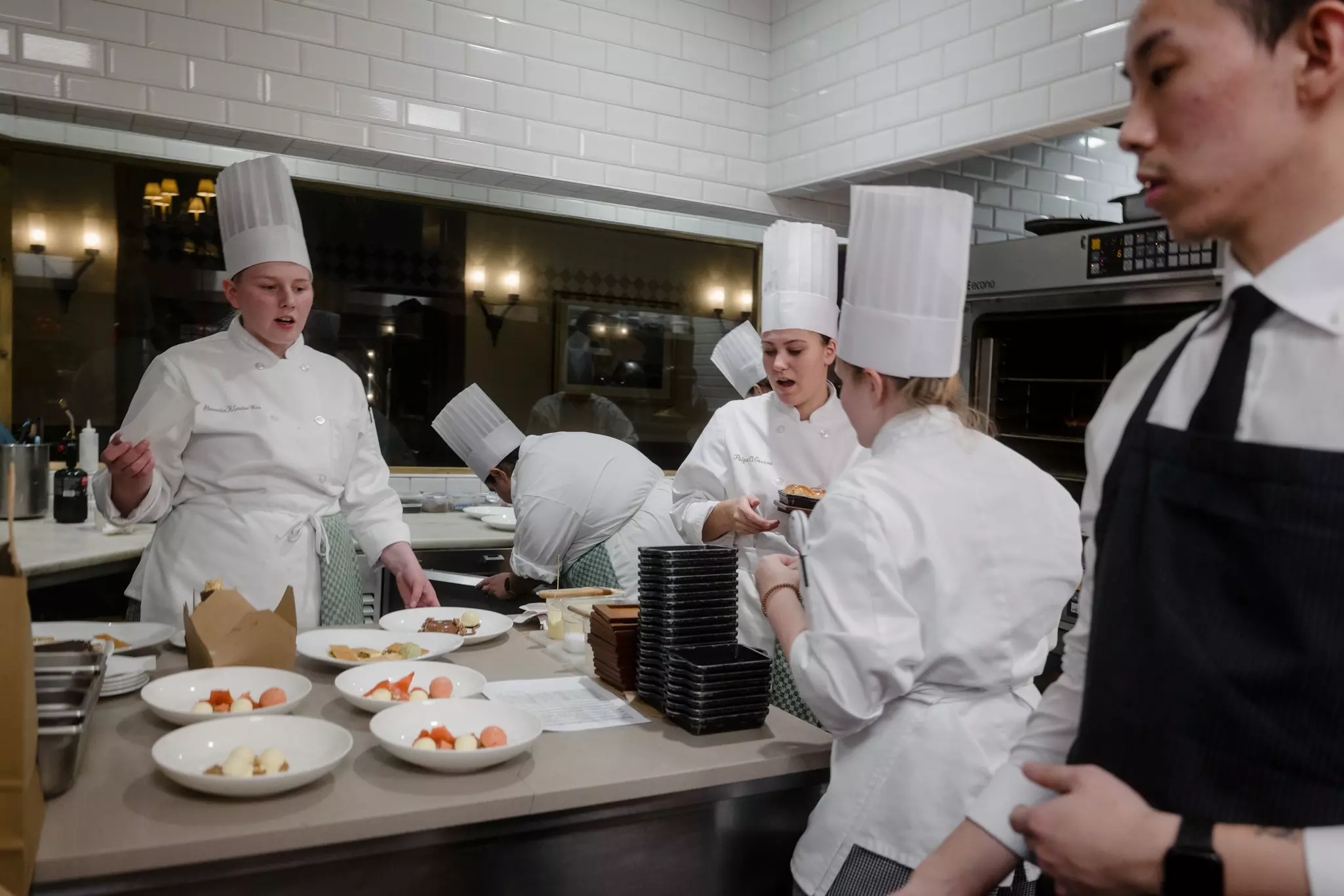 Future culinary starts at the Culinary Institute of America © Holly-Marie Cato