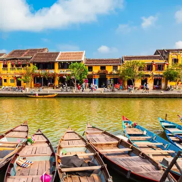 The waterfront in the historic town of Hoi An, Vietnam. saiko3p/Shutterstock