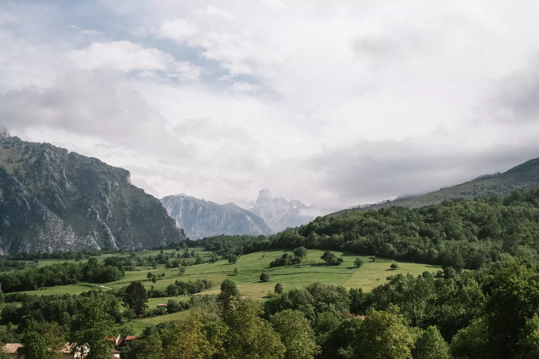 Around one third of the Spanish mainland comes under protected status, including the Picos de Europa. 