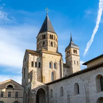 Cluny abbey, medieval monastery in Burgundy, France
