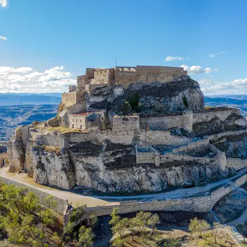 Castle of Morella, the province of Castellon, Spain., Maestrazgo in Valencia, Spain; Shutterstock ID 1854097207;