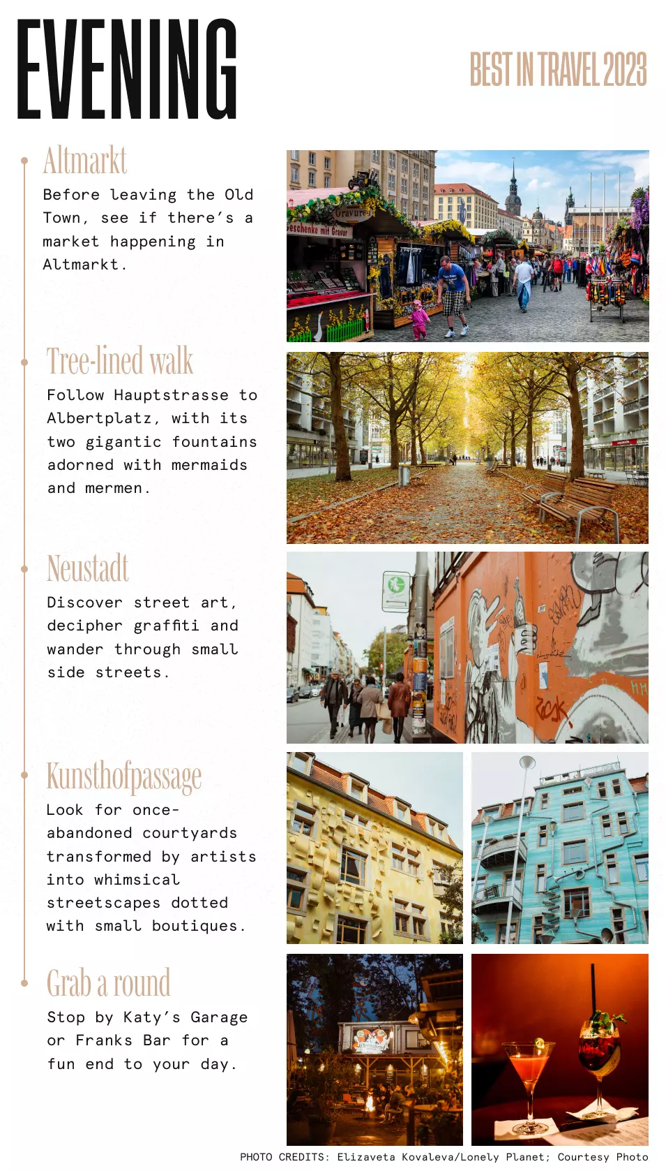 Dresden 1 day itinerary evening overview