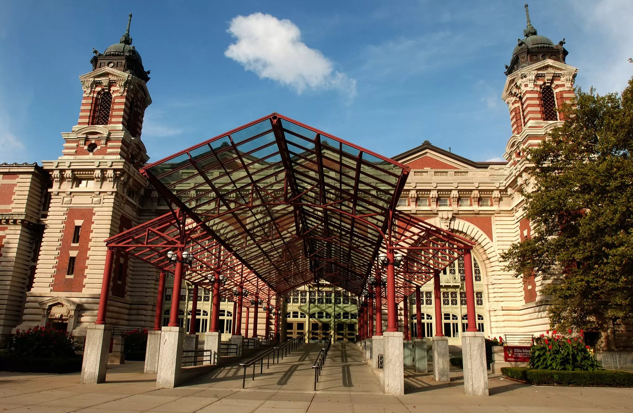 The Immigration Museum on Ellis Island.