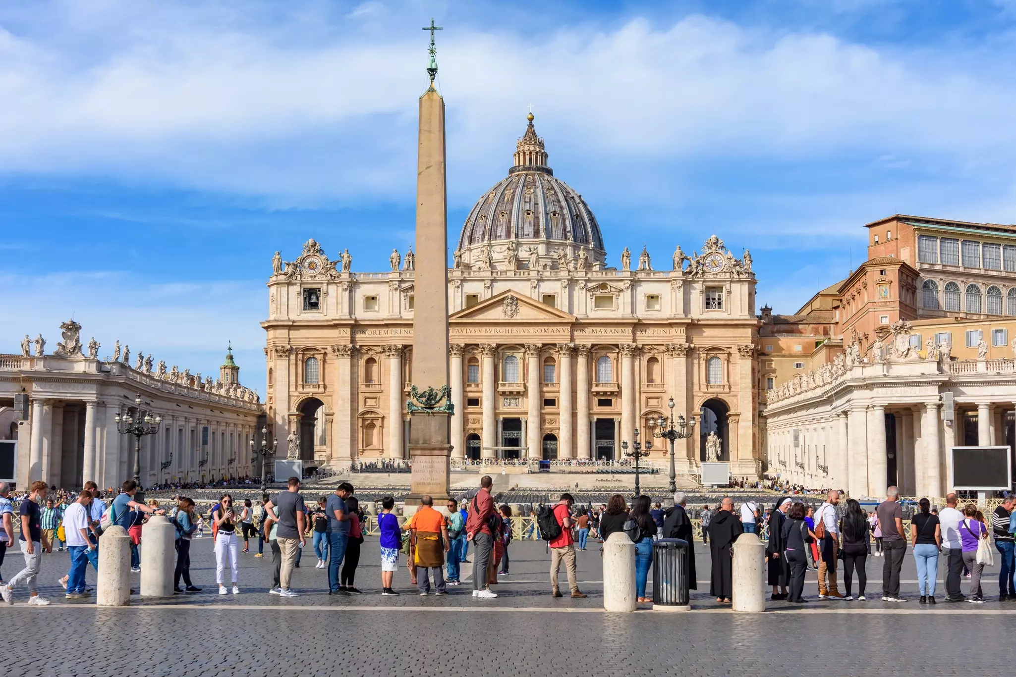 It's worth making a visit to St Peter's Basilica, which may be easier to visit. Shutterstock
