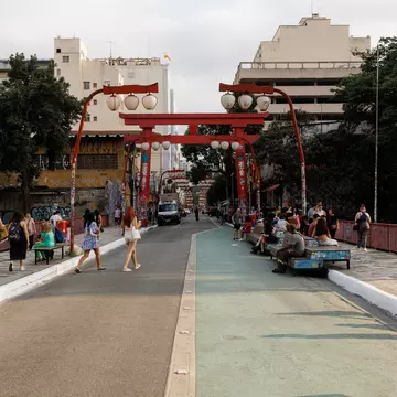 The Liberdade neighborhood in São Paulo is a crossroads of culture and cuisine.