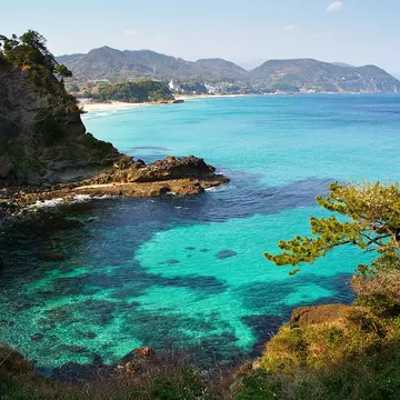 The Izu Peninsula is only a short journey away from Tokyo. Ippei Naoi / Getty Images