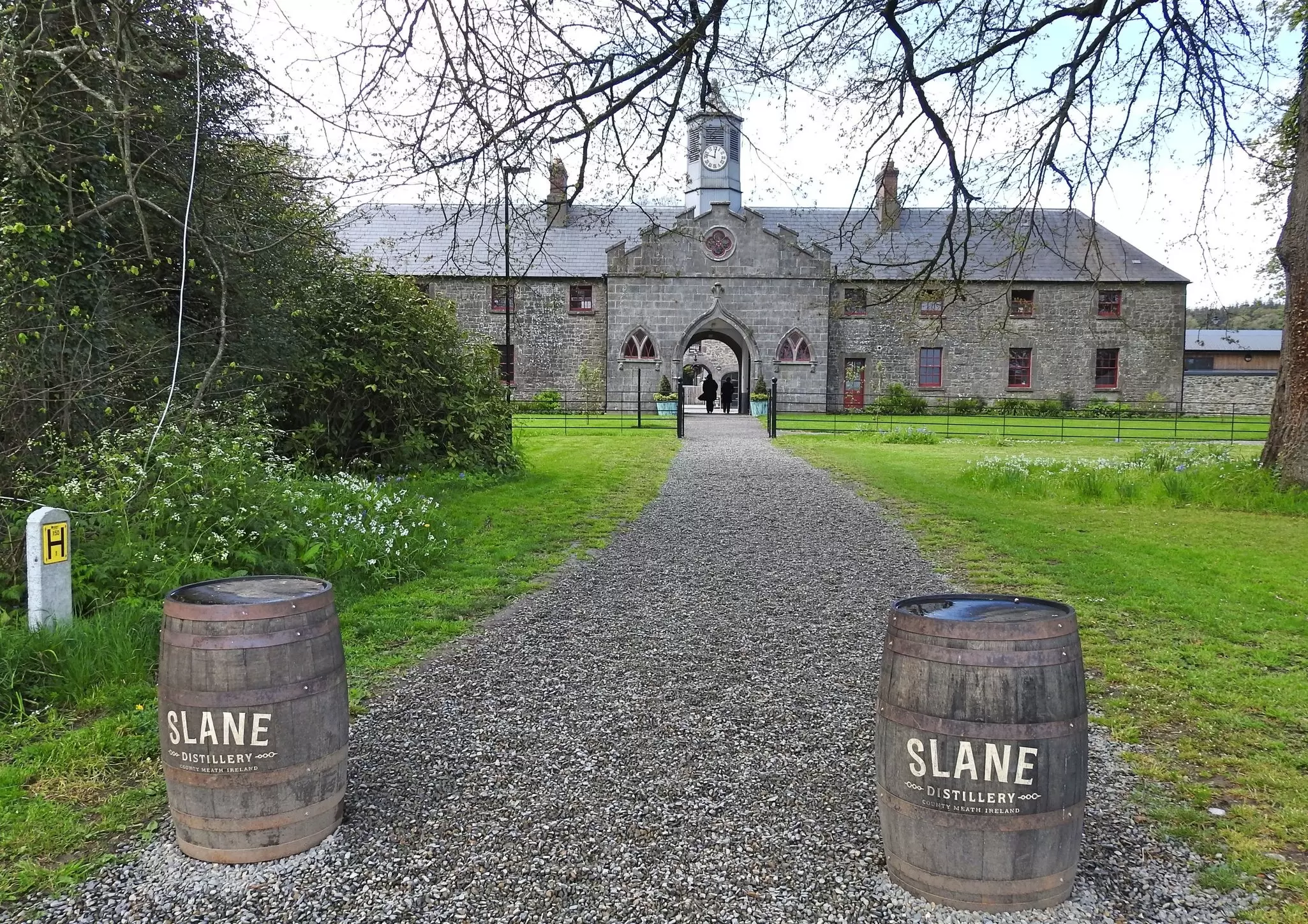 The grounds of Slane Castle in Ireland