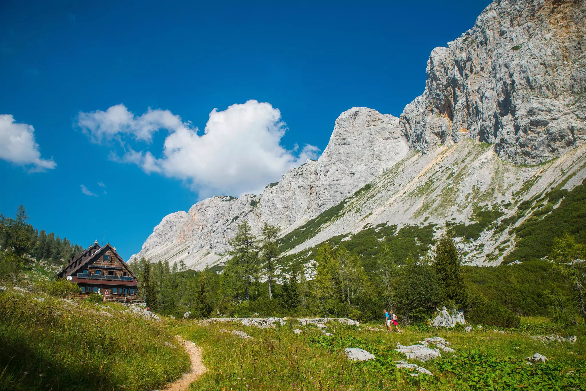 Triglav National Park is on a route that takes you from the Julian Alps to the Adriatic coast © Matic Štojs / Alamy Stock Photo