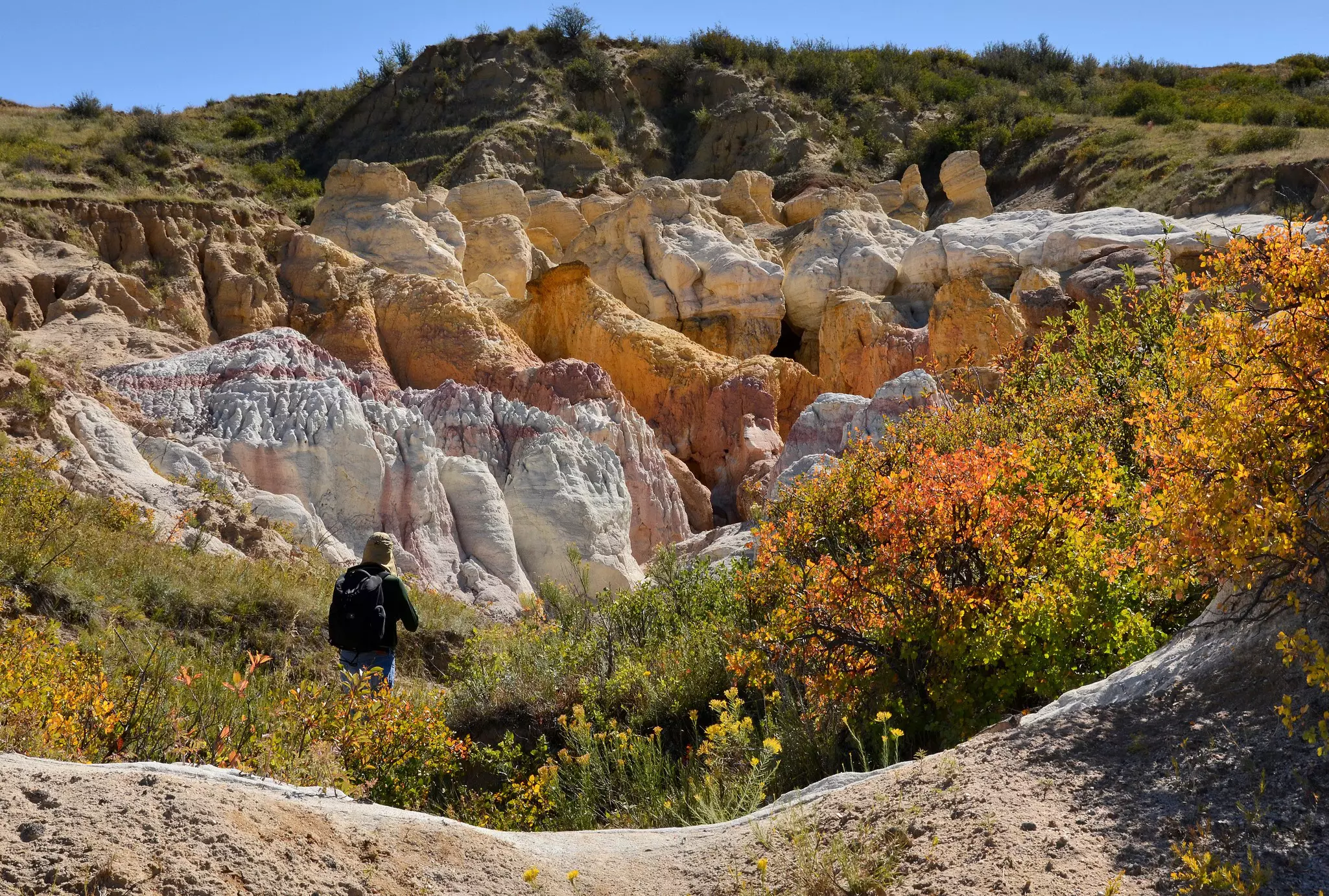 Hoodoos at Paint Mines Interpretive Park