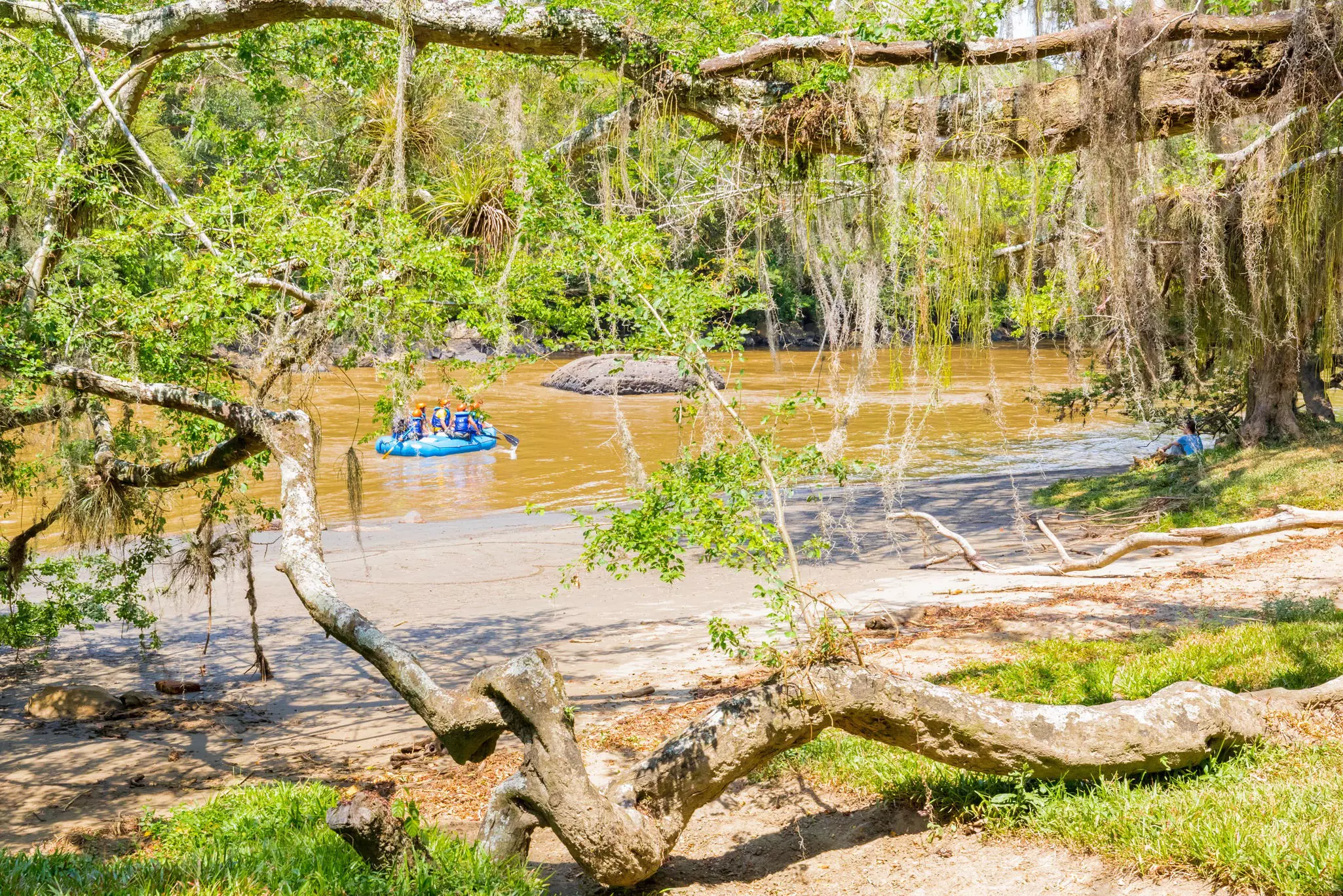 The Río Fonce near San Gil provides class II and III rapids. Markpittimages / Getty Images