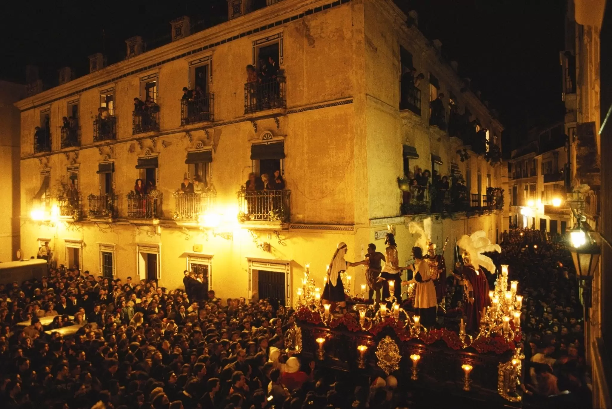 Some 50,000 people participate each year in Seville’s Semana Santa proceedings – some of the most memorable in Spain © Chris Sattlberger / Getty Images