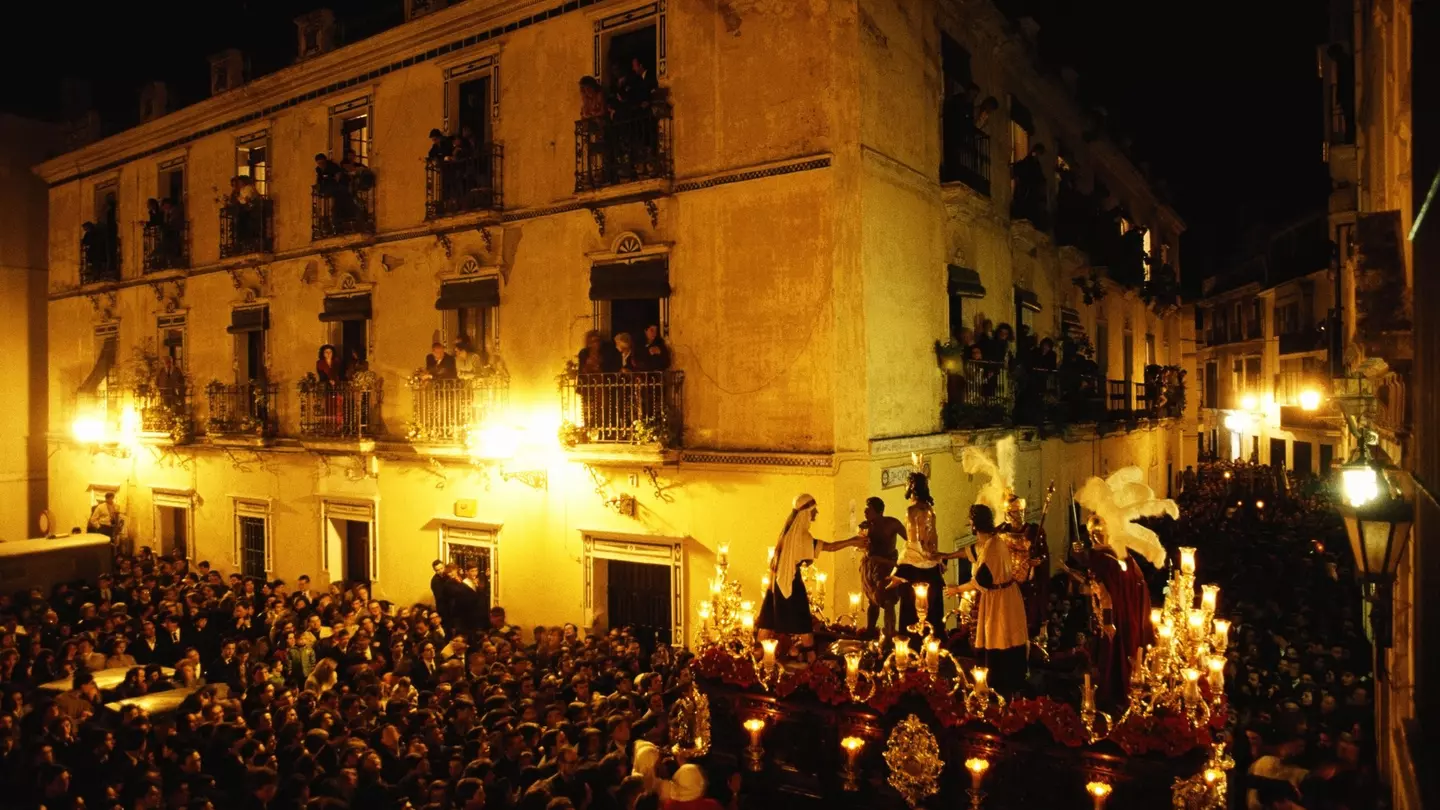 Some 50,000 people participate each year in Seville’s Semana Santa proceedings – some of the most memorable in Spain © Chris Sattlberger / Getty Images