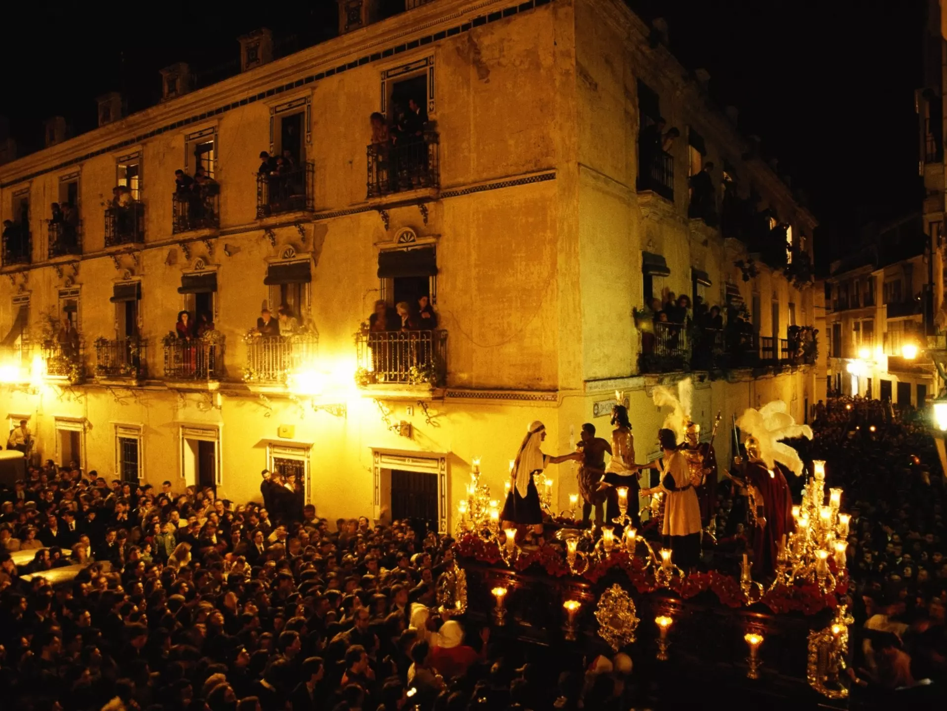 Some 50,000 people participate each year in Seville’s Semana Santa proceedings – some of the most memorable in Spain © Chris Sattlberger / Getty Images