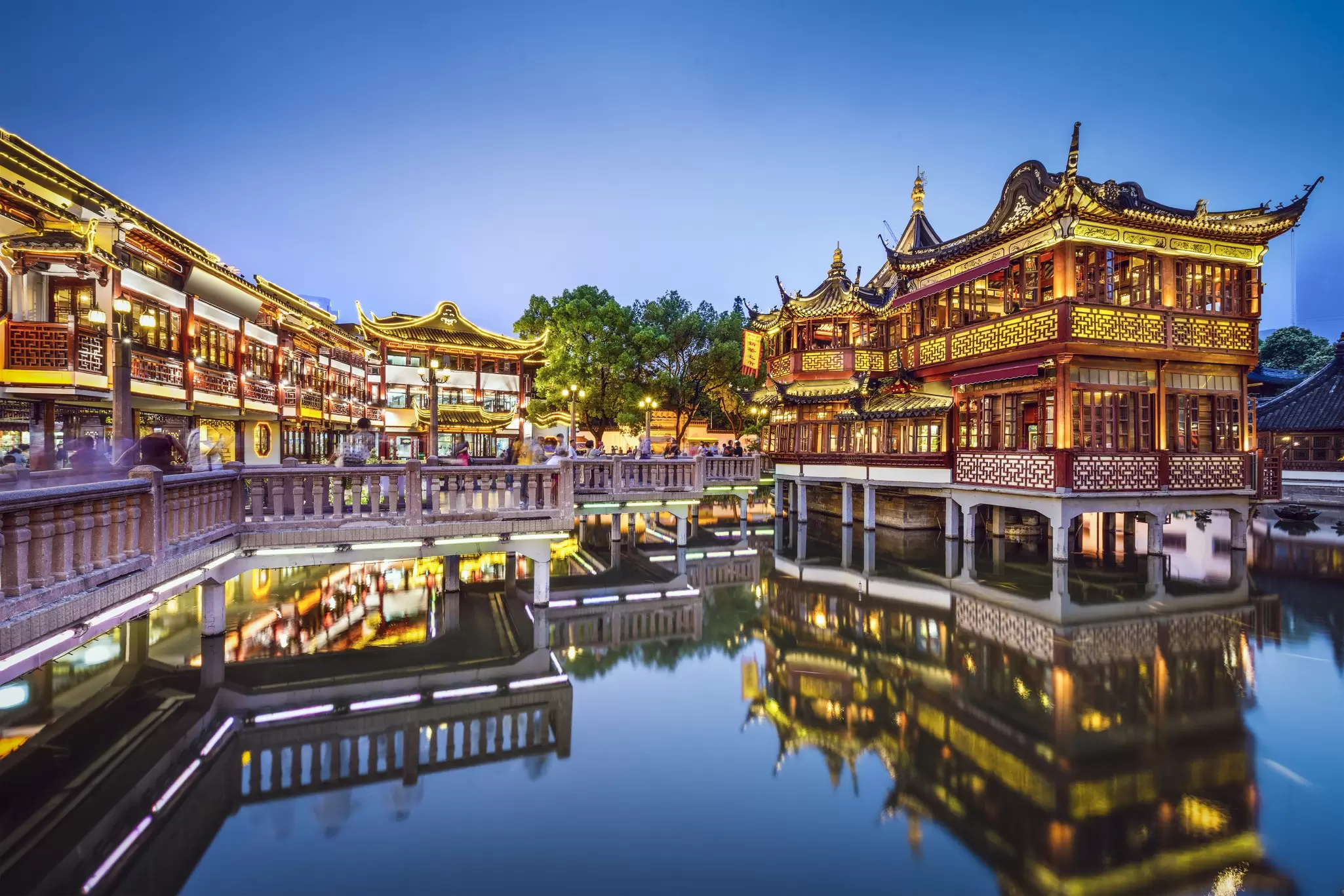 Shanghai is awash with striking historic and modern architecture. Sean Pavone/Shutterstock
