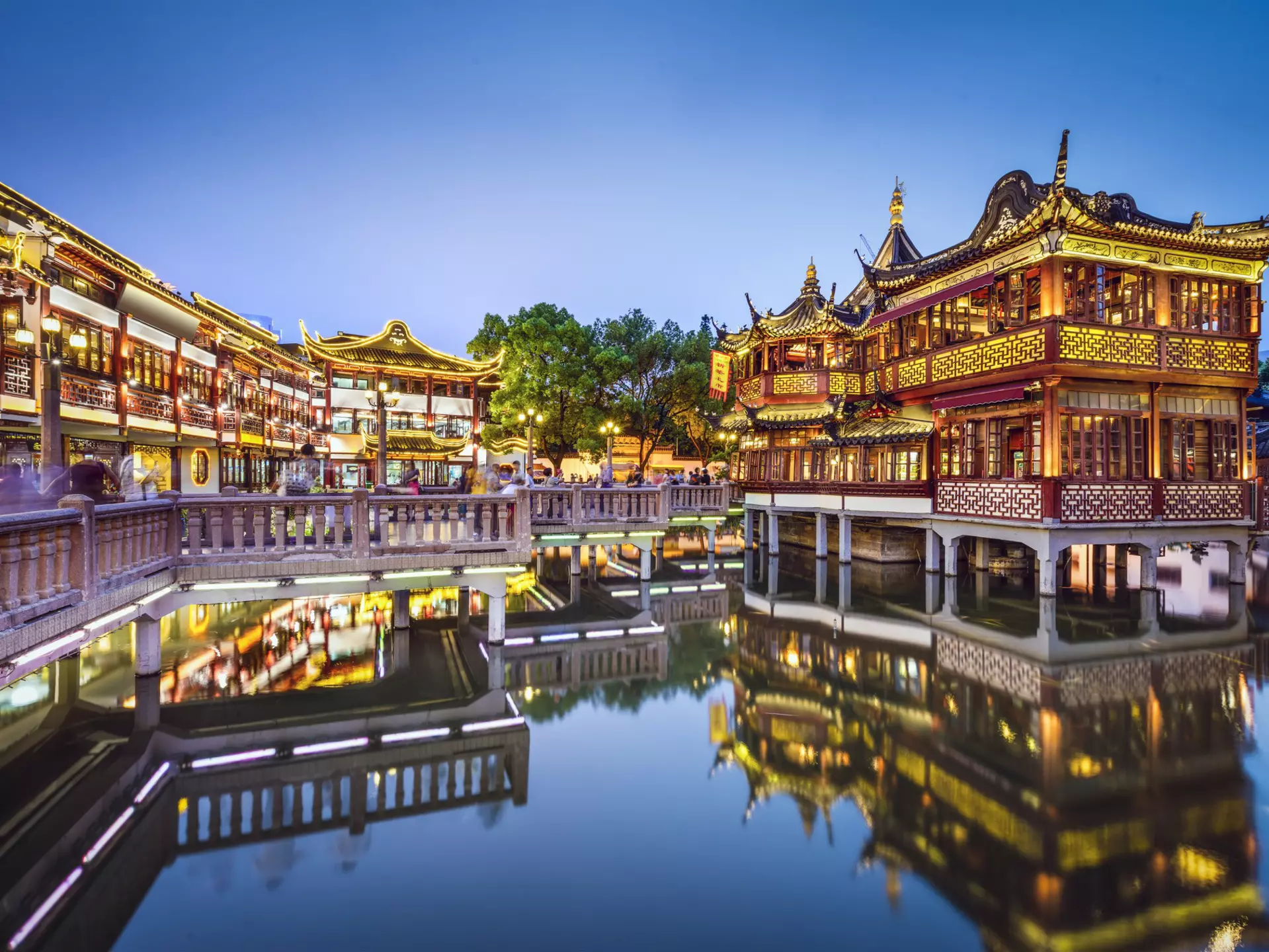 Shanghai is awash with striking historic and modern architecture. Sean Pavone/Shutterstock