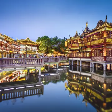 Shanghai is awash with striking historic and modern architecture. Sean Pavone/Shutterstock