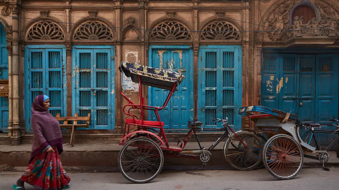 A beautiful street in the Chandni Chowk area, one of the oldest ones in Delhi.
