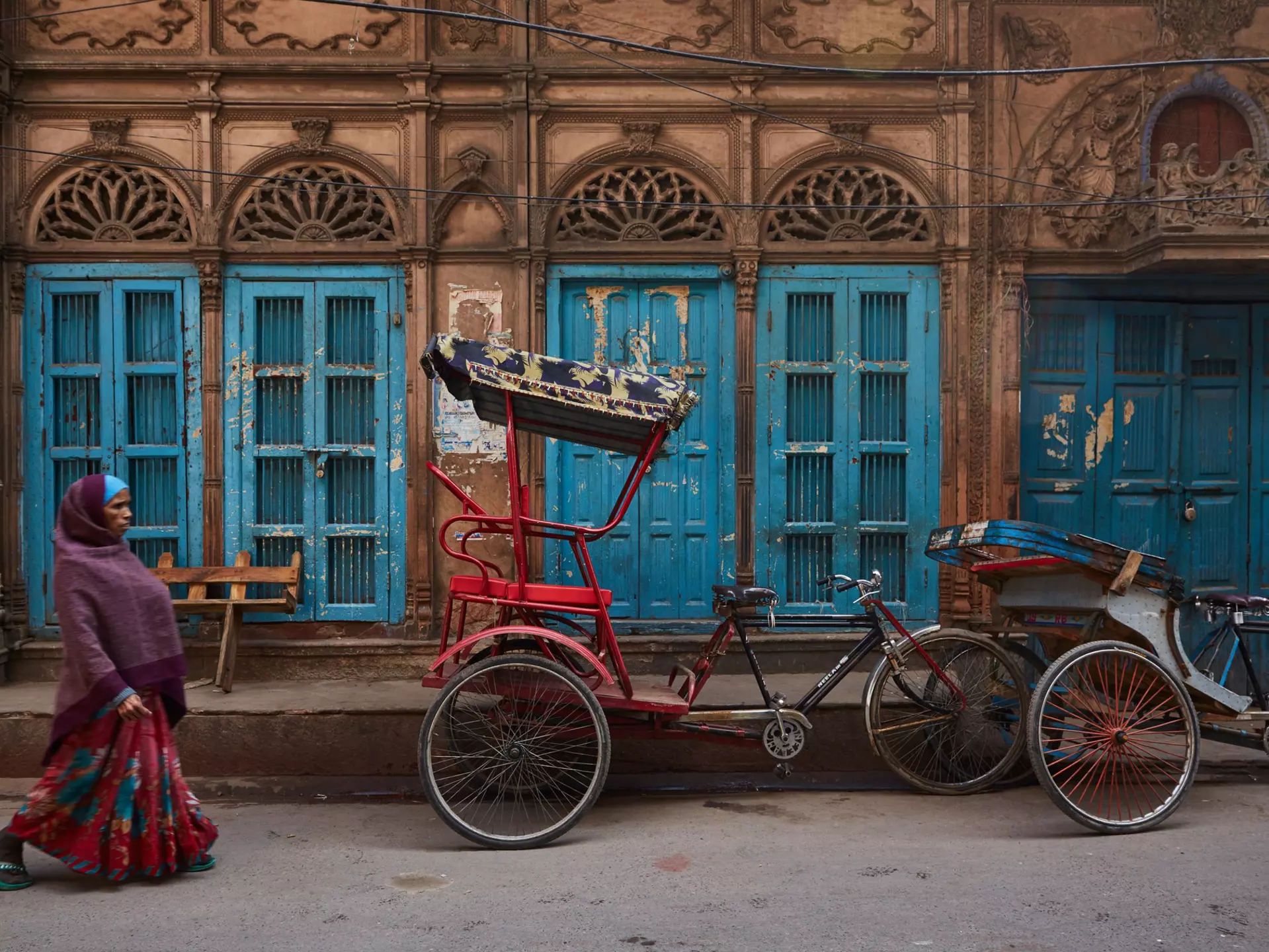 A beautiful street in the Chandni Chowk area, one of the oldest ones in Delhi.