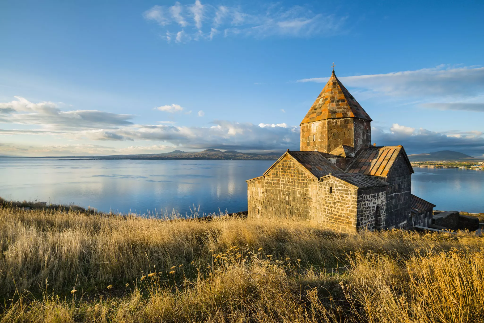 Sevanavank Monastery on Lake Sevan, Armenia