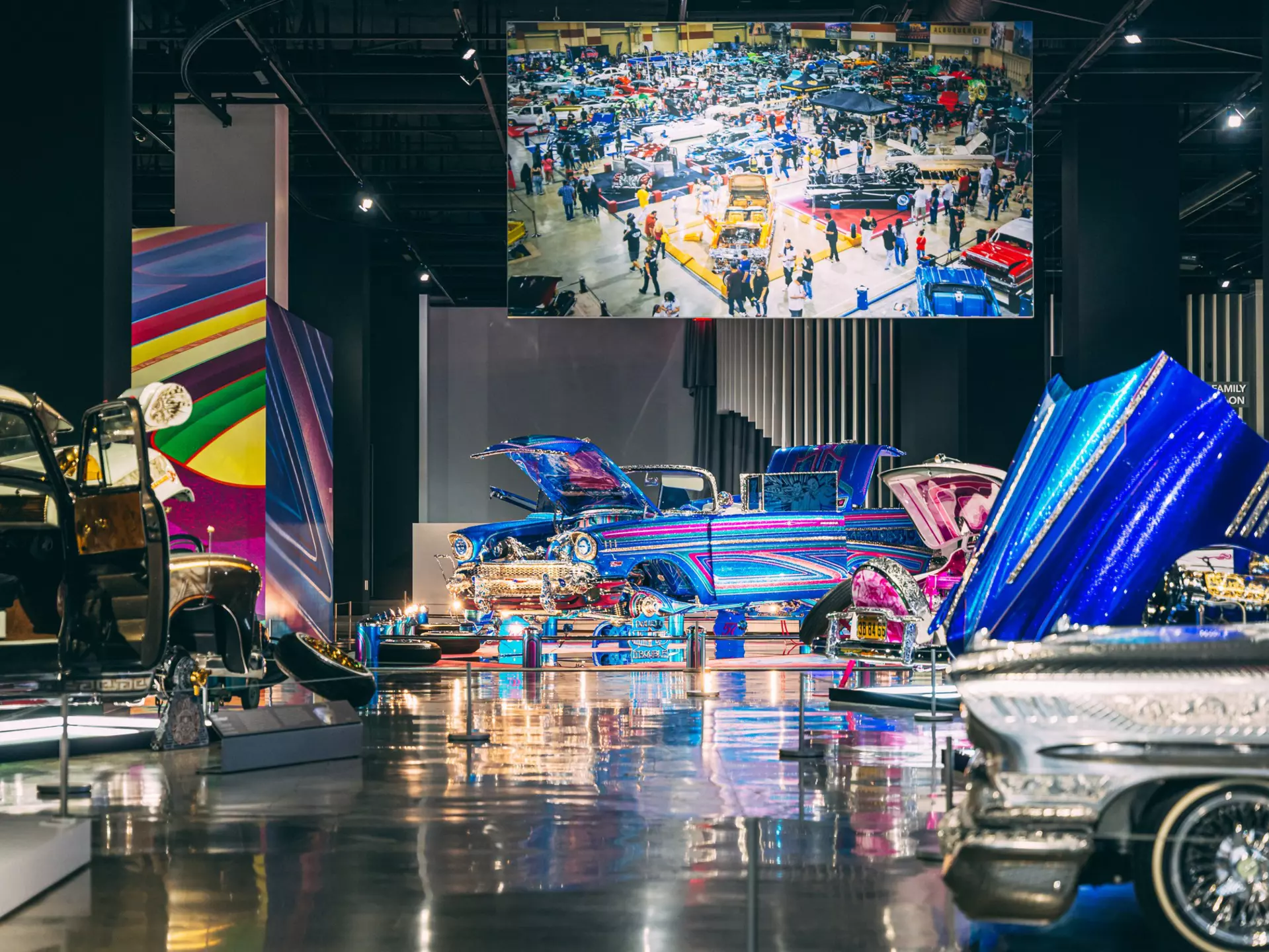 Get in on the new California gold rush with this guide to the best art to see in LA right now like the Best in Low exhibit at the Peterson Automotive Museum. Photo courtesy of The Peterson Automotive Museum