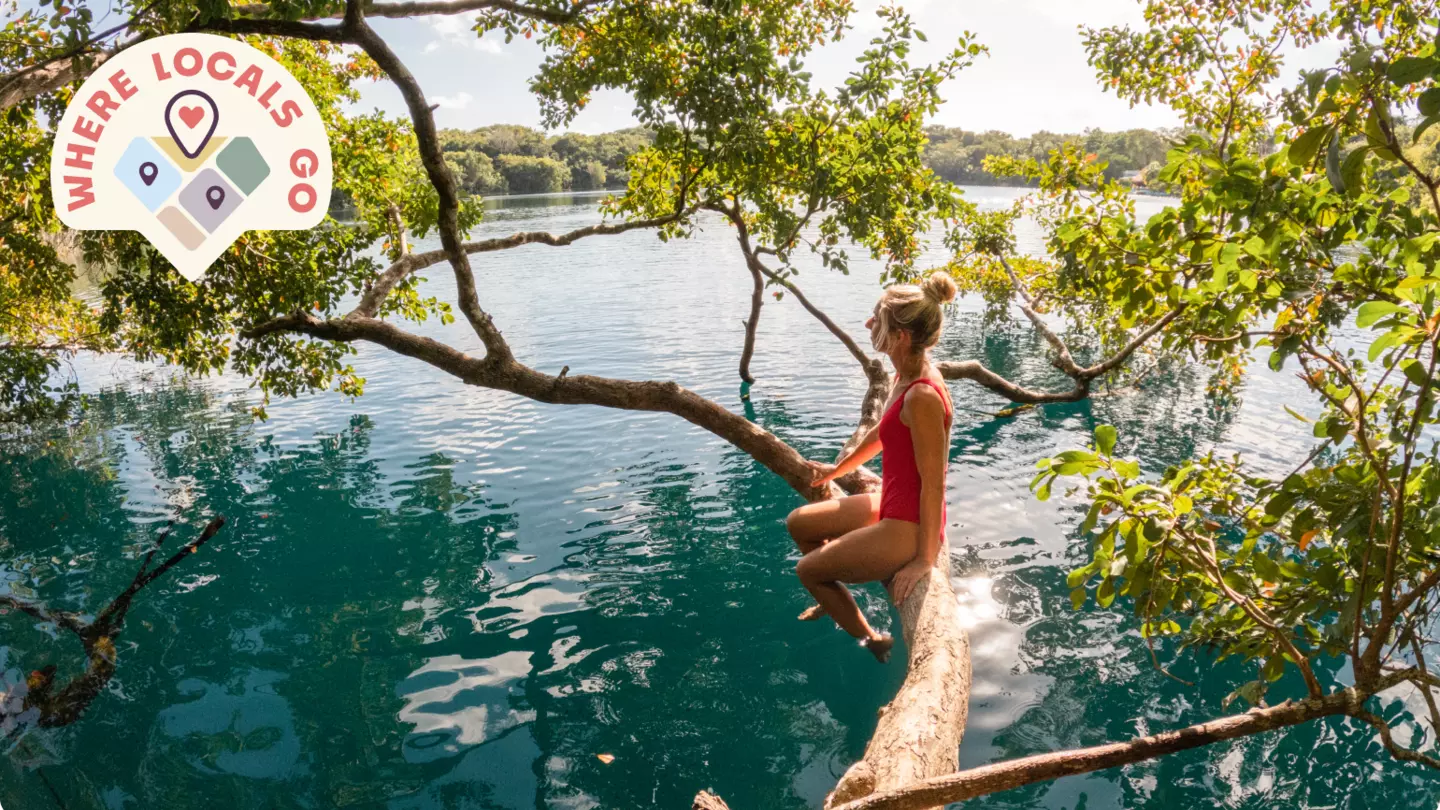 Mexico's Bacalar Lagoon is a go-to vacation spot for locals © Getty Images