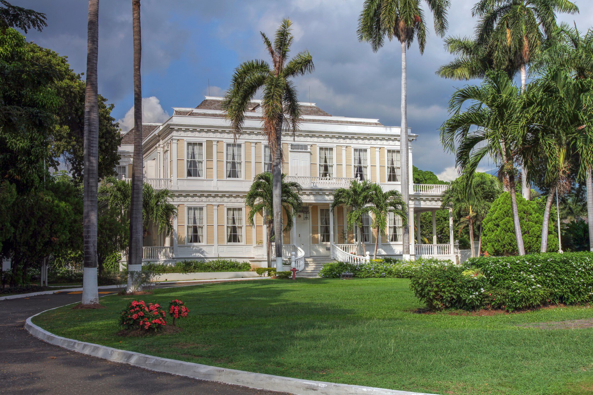 Devon House in Kingston Jamaica.. Nowdays is a museum, opening its gardens for public and famous for its ice-cream.; Shutterstock ID 1012589863;
