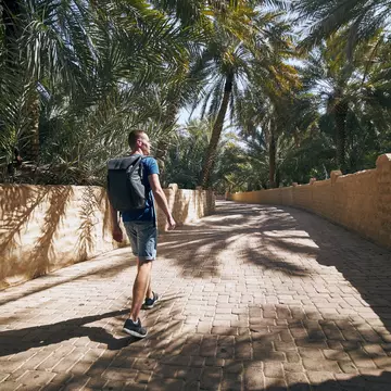 Abu Dhabi can be explored on foot although it's not advised in the heat of summer © Chalabala / Getty Images