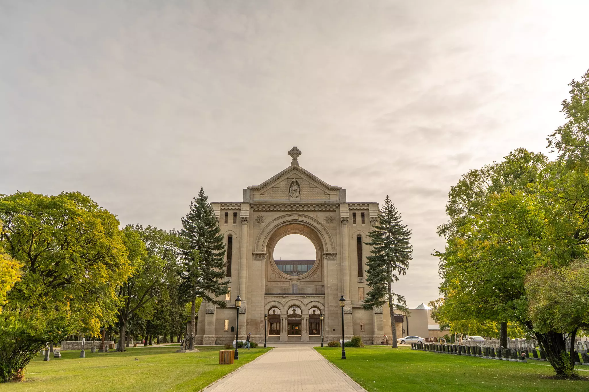 St. Boniface Basilica, Winnipeg, Manitoba, Canada