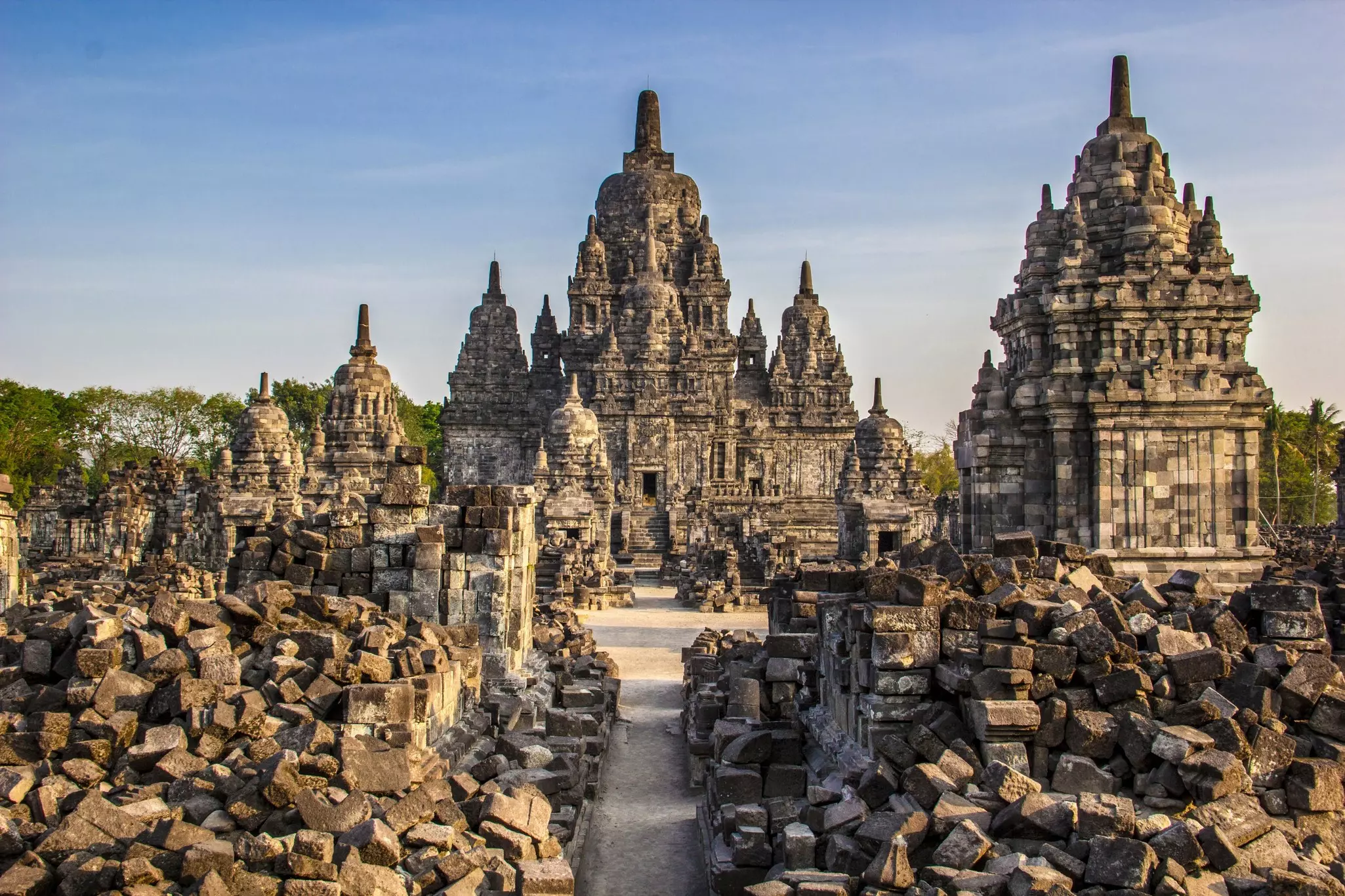 Sewu Temple in Yogyakarta