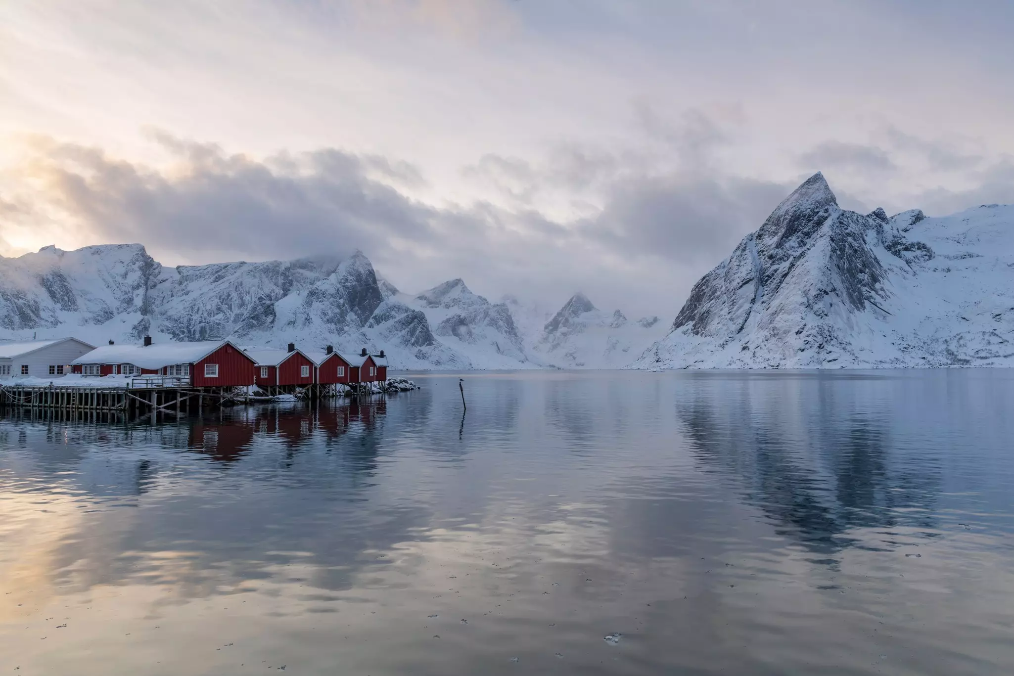 Mountain House in Mist