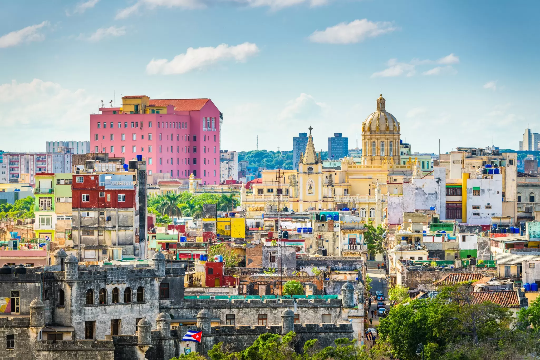 The skyline of downtown Havana. Sean Pavone/Shutterstock
