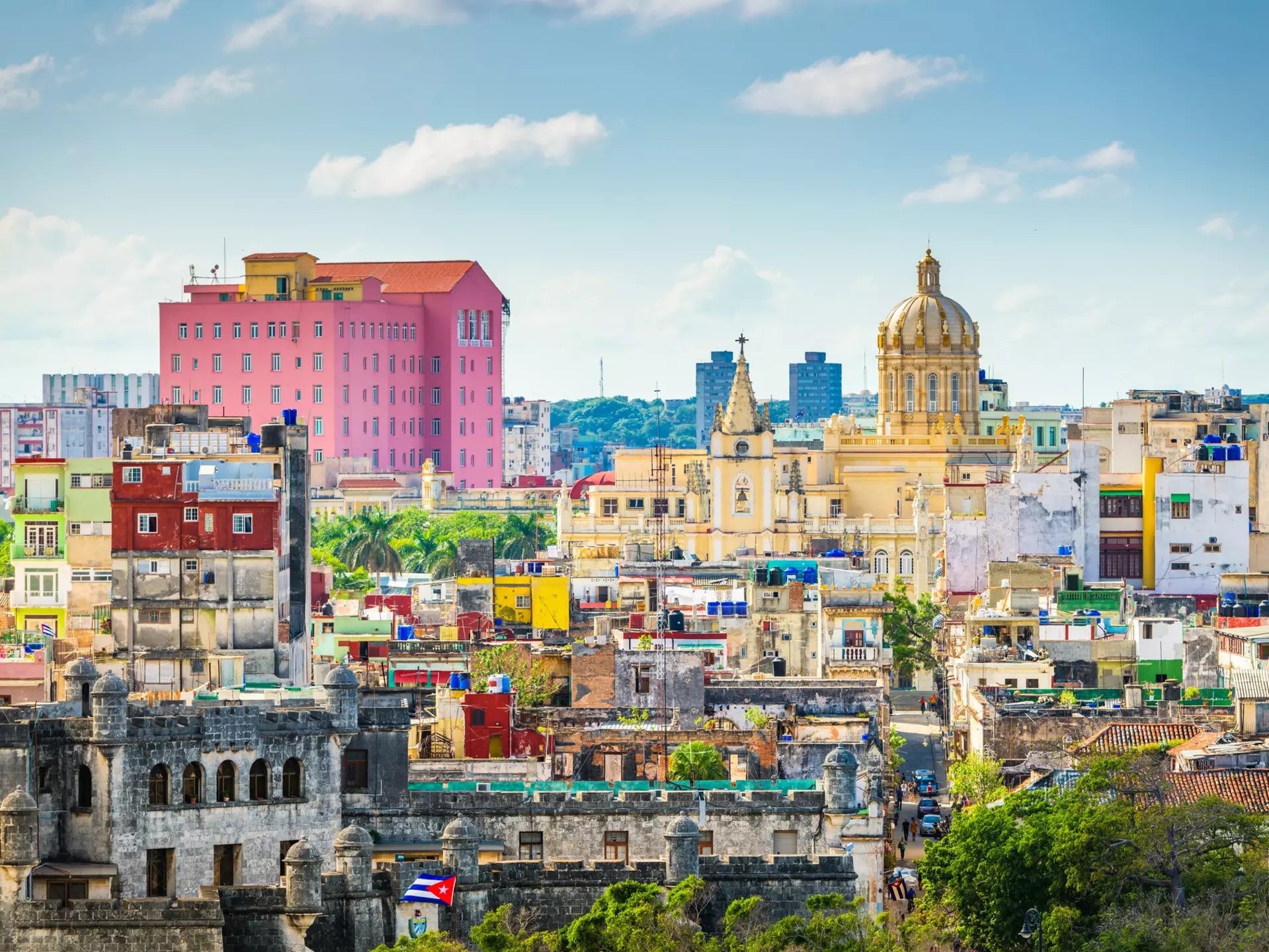 The skyline of downtown Havana. Sean Pavone/Shutterstock