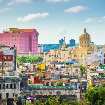 The skyline of downtown Havana. Sean Pavone/Shutterstock