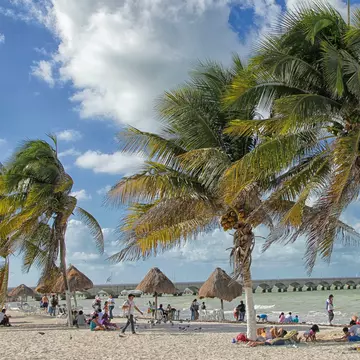 Beach at Progreso