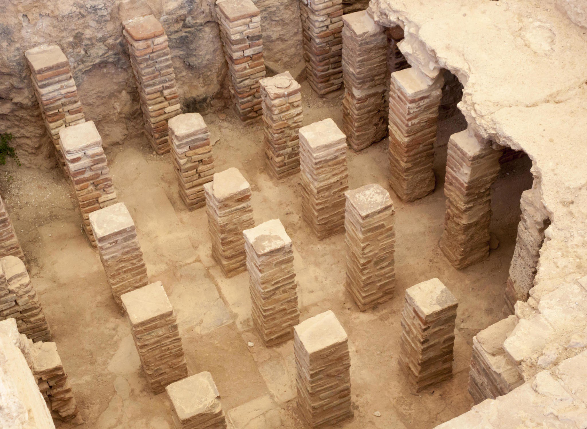 Ancient artifacts from the Roman city of Kourian in Cyprus