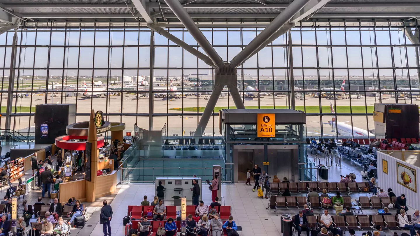 Heathrow Terminal 5 is an airport terminal at Heathrow Airport.