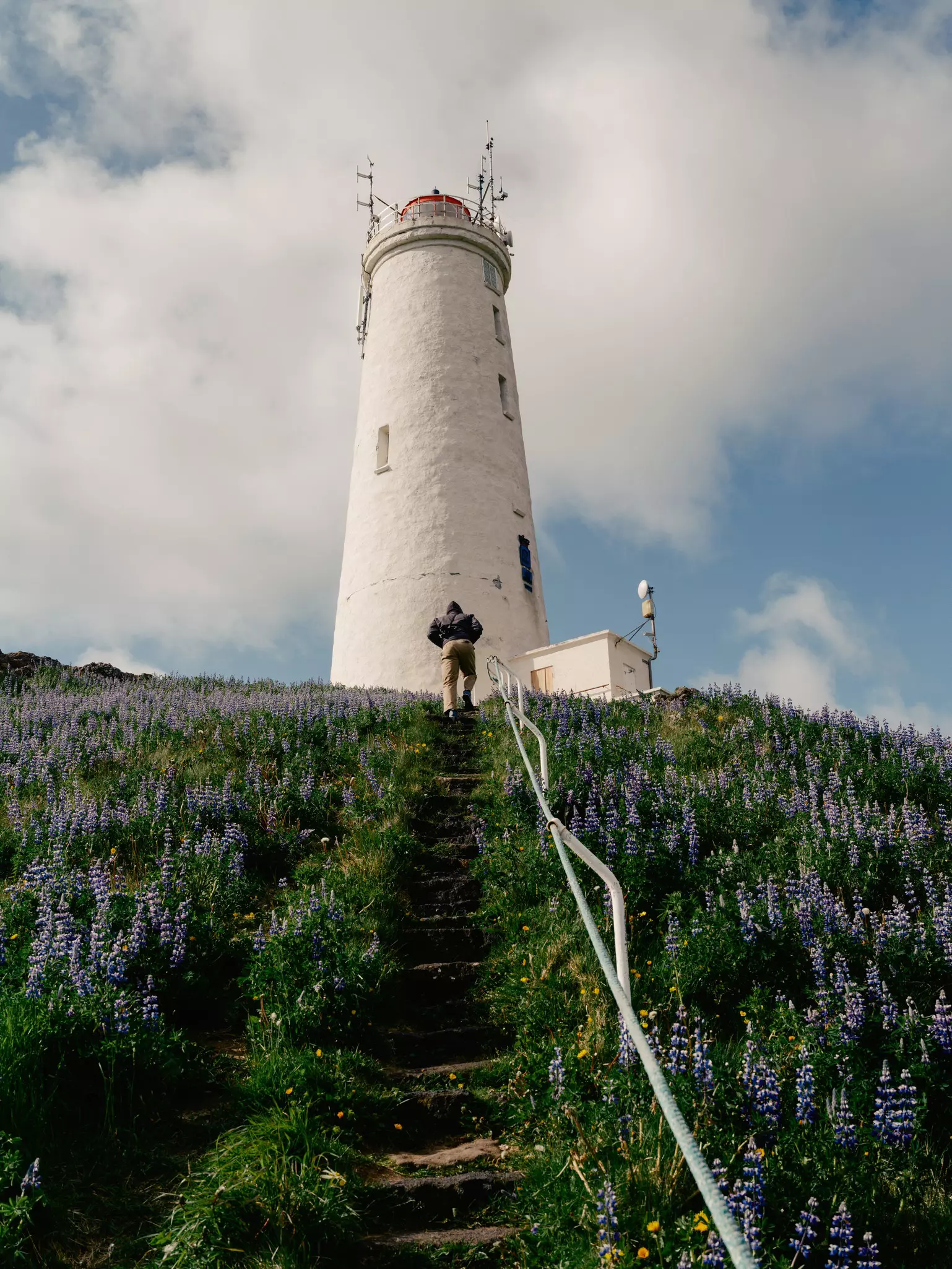 Steps to a lighthouse