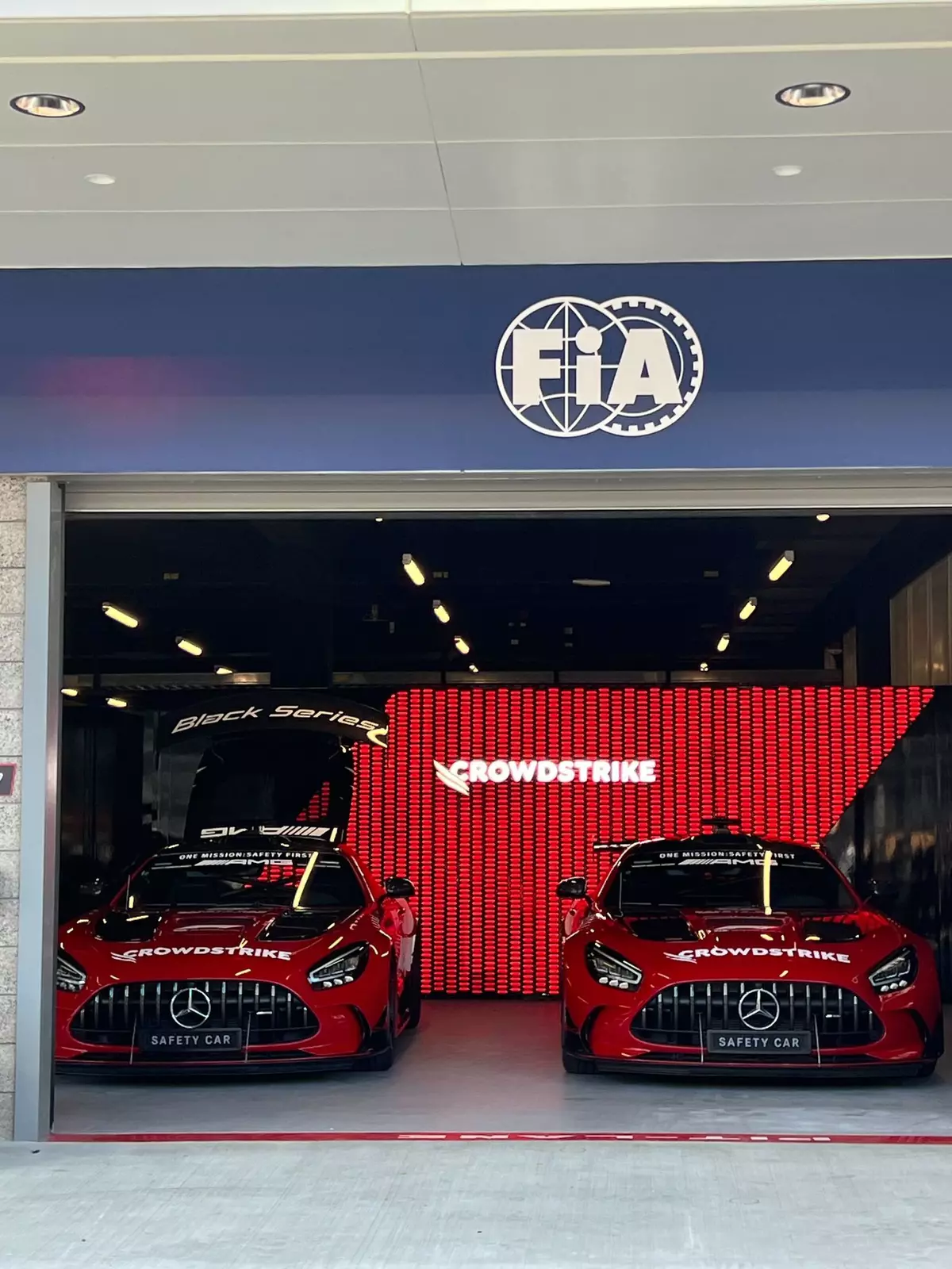 Safety cars, which limit the speed of the race in the event of an accident, debris on the track or inclement weather.