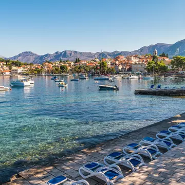 The best day trips from Dubrovnik include beautiful beach towns like Cavtat. Horia Merla/Shutterstock