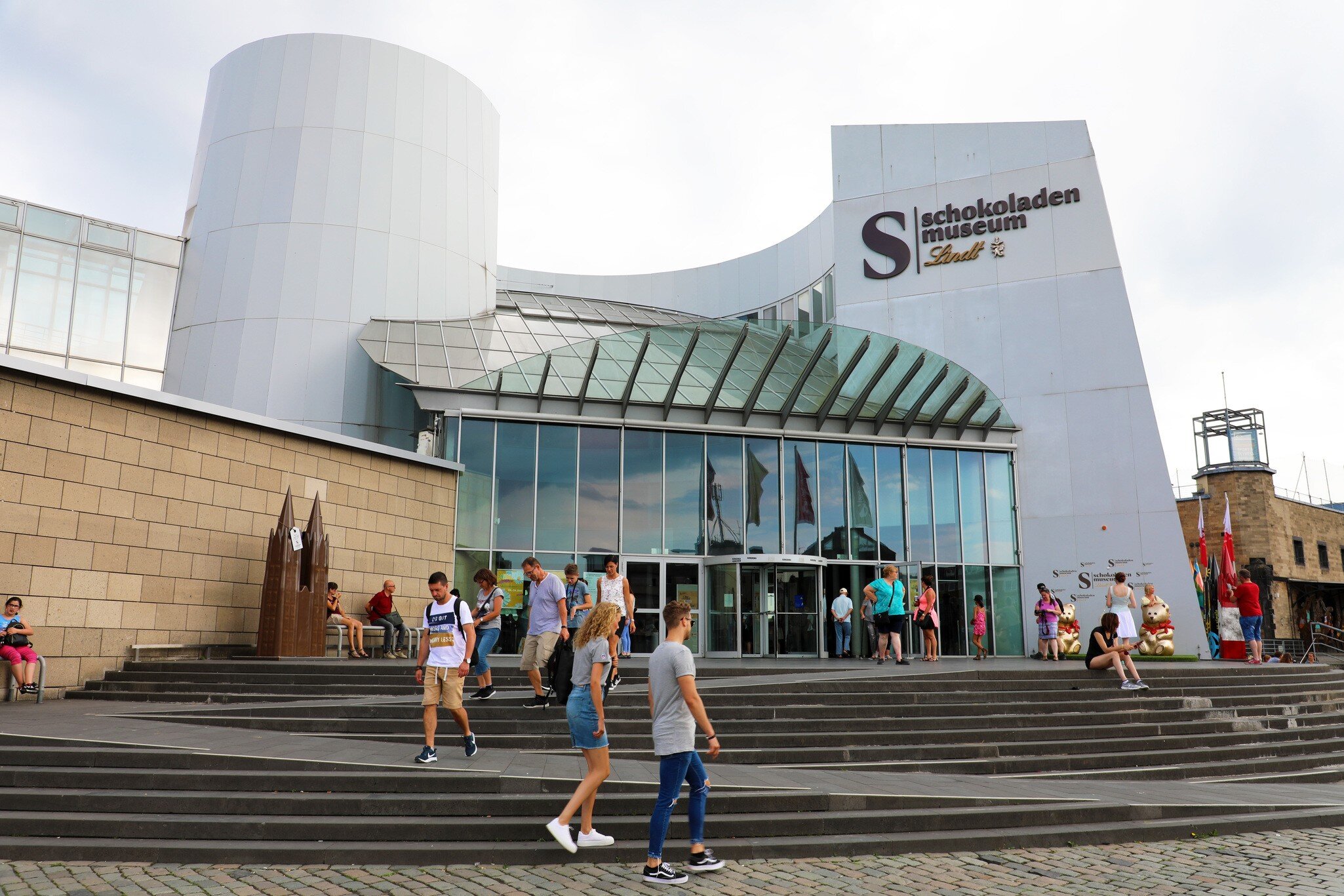 The Schokoladen museum, a famous chocolate museum by chocolatier Lindt, is in Cologne, Germany.