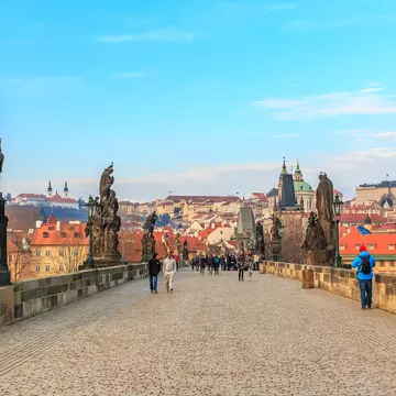 Prague, Czech Republic - January 16, 2015: Pedestrians only Charles Bridge (a.k.a. Stone Bridge, Kamenny most, Prague Bridge, Prazhski most) over Vltava river in Prague, Czech Republic
390092509
tower, bohemia, medieval, cathedral, destination, cobblestone, charles, river, travel, prague, statue, european, culture, landmark, castle, history, saint, dusk, tourist, historic, most, sightseeing, czech, famous, architecture, catholic, holy, tourism, ancient, style, bridge, baroque, eastern, gothic, europe, republic, capital, praha, karlov, karluv, vltava, hrad, gradchana, hradcany, mala, bell, strana