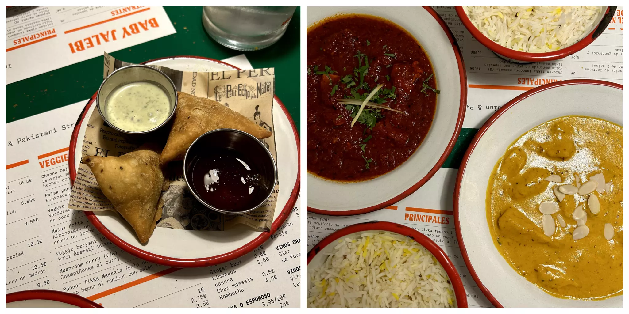 Indian and Pakistani street food in Gracia's Baby Jalebi © Amy Mulvaney