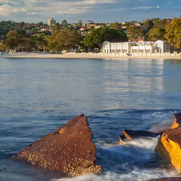 Balmoral Beach in Mosman, Sydney, Australia.