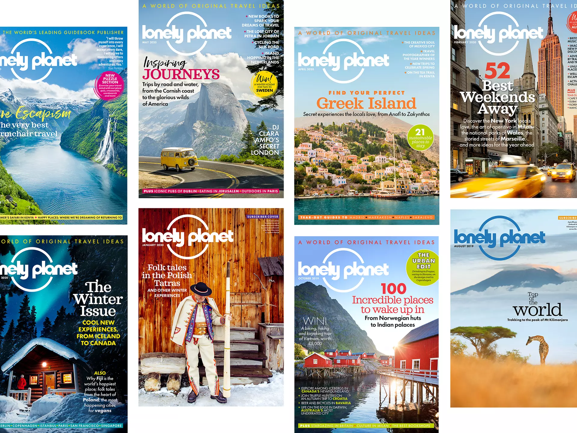 Lonely Planet magazine produced award-winning content for twelve years