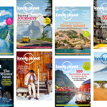 Lonely Planet magazine produced award-winning content for twelve years