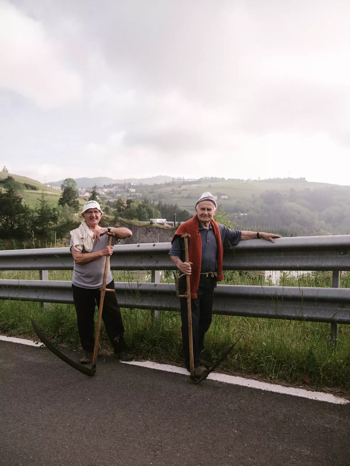 The Basque countryside is characterized by rolling green hills, picturesque valleys, charming villages, and agricultural landscapes.