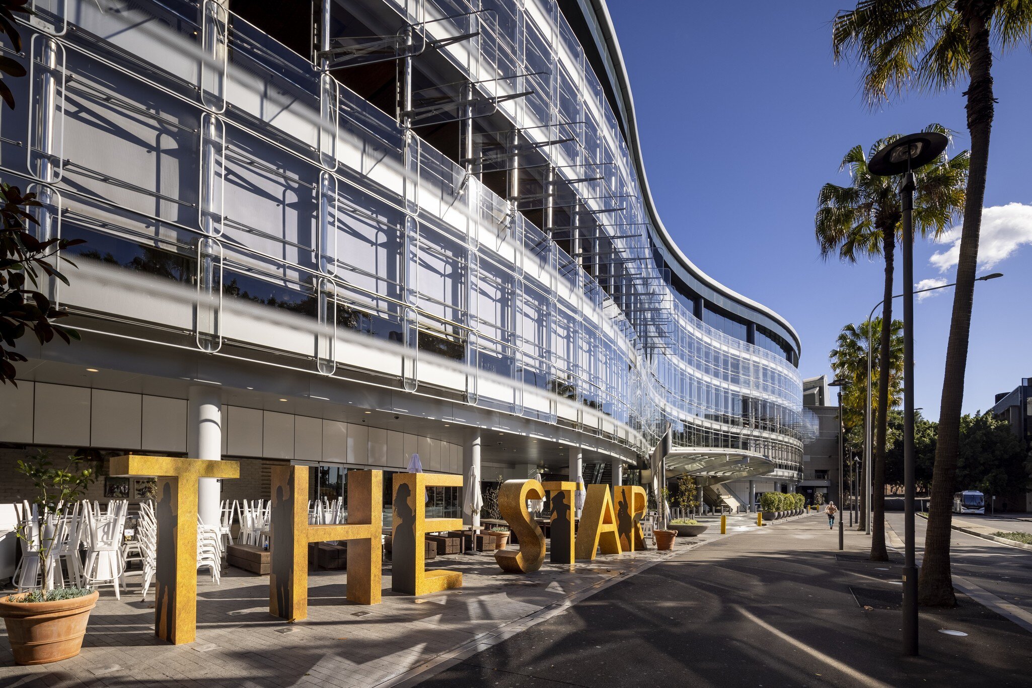  A view of the Star hotel and casino in Darling Harbour, Sydney, Australia