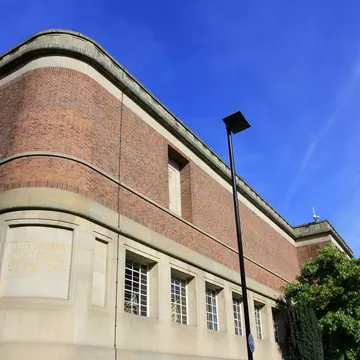 Birmingham - September 11: The Barber Institute of Fine Art in the university of Birmingham, on September 11, 2016, UK