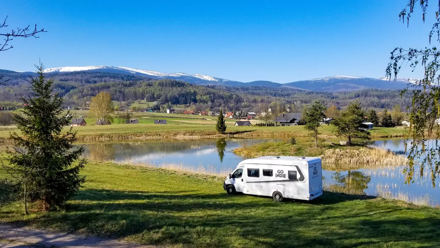 Mike and Anne have decided to wait out the pandemic in a campervan in Poland